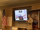 1-13-22, Dr. Wang presented about TIMBG at the Hyatt House, Williamson County Republican Career Women's Club Meeting.