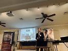 Dr. Wang co-founder and president of the Tennessee Immigrant and Minority Business Group presented about TIMBG