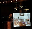 Dr. Wang presented about TIMBG  at the Loveless Cafe, Joni Bryan's 917 Founders Club Dinner
